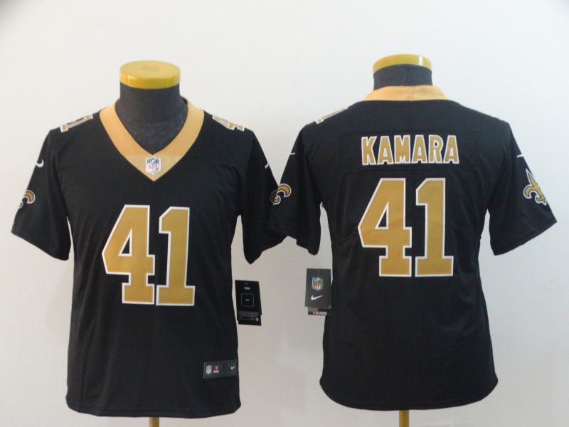 Youth New Orleans Saints #41 Kamara Black Nike Vapor Untouchable Limited Player NFL Jerseys->new orleans saints->NFL Jersey